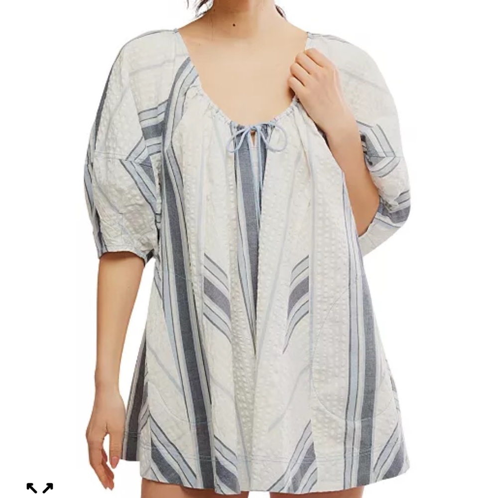 Free People Women's Bop Around Scoop-Neck Romper